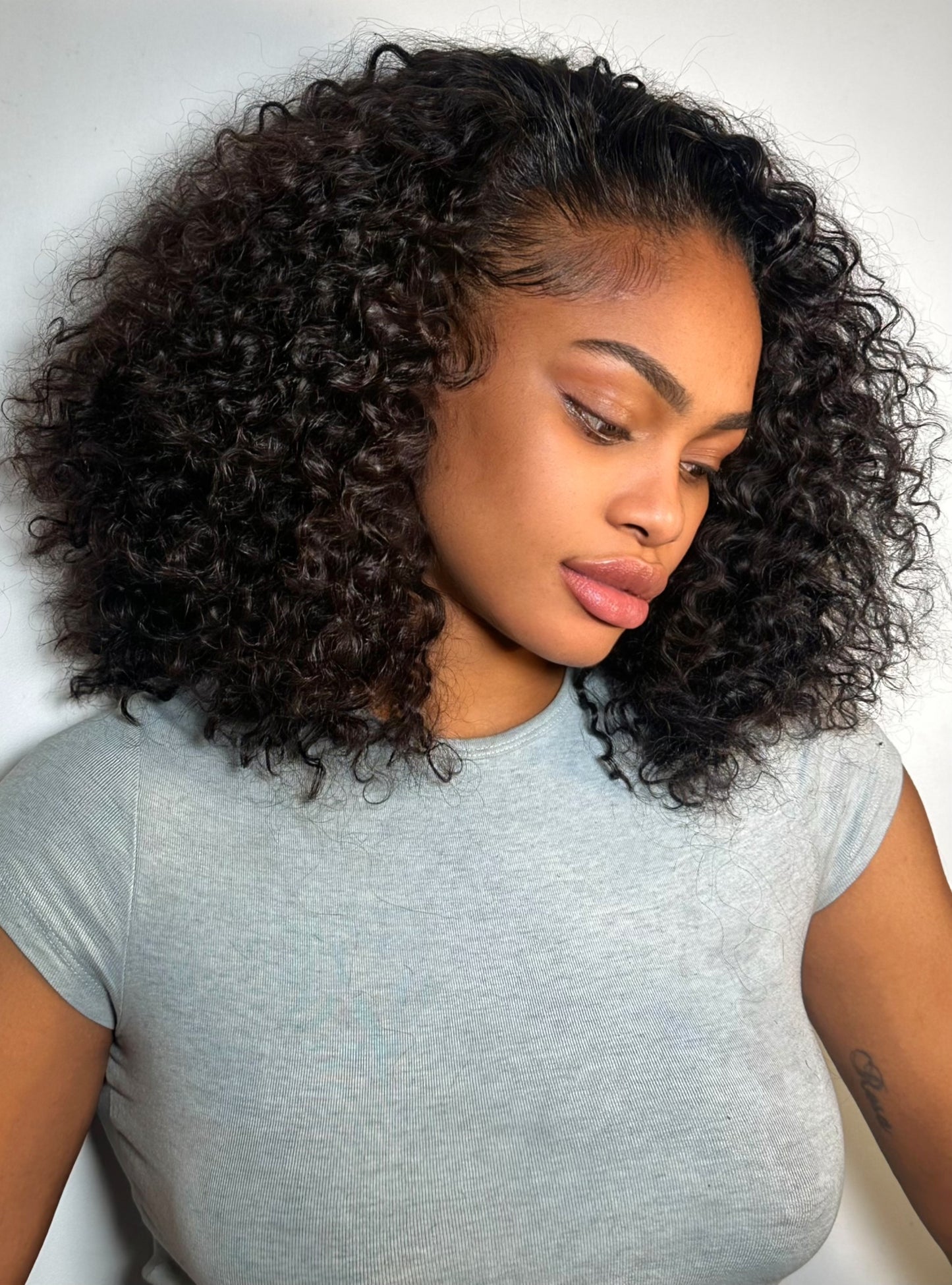 HD Closure & Frontal HD (CAMBODGIEN) KINKY CURLY